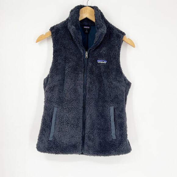 Patagonia Los Gatos Women's Gray Fleece Vest Size Small - Picture 1 of 6